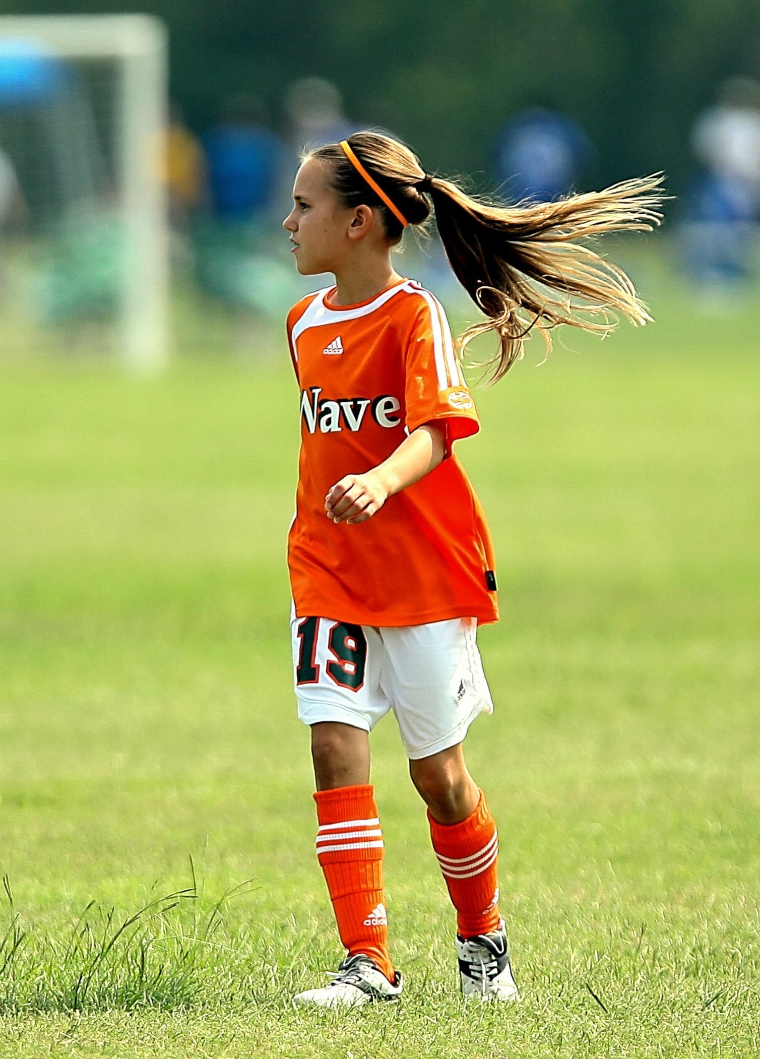 Youth soccer athlete competing in the Fraser Valley